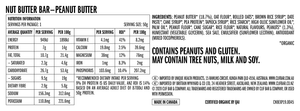 Clif Snack Bars Nut Butter Bar  - Oz Backcountry