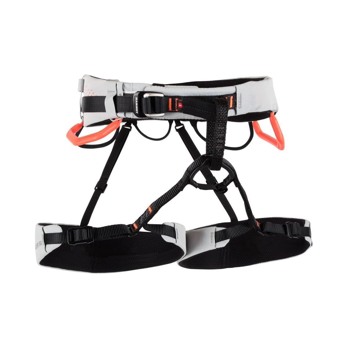 Mammut Harness Sender Fast Adjust Seat Harness XS / Highway-Safety Orange - Oz Backcountry