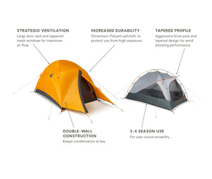 Nemo Tent Kunai ™ | 3-4 season backpacking tent  - Oz Backcountry