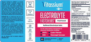 SaltStick Nutrition Supplement Vitassium Fastchews